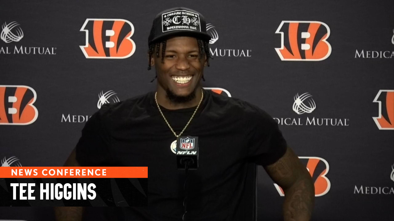 Tee Higgins News Conference December 26, 2021