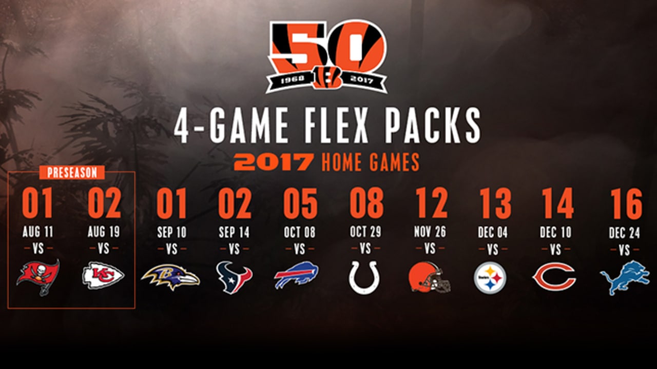 Bengals Single Game Tickets Go On Sale Friday