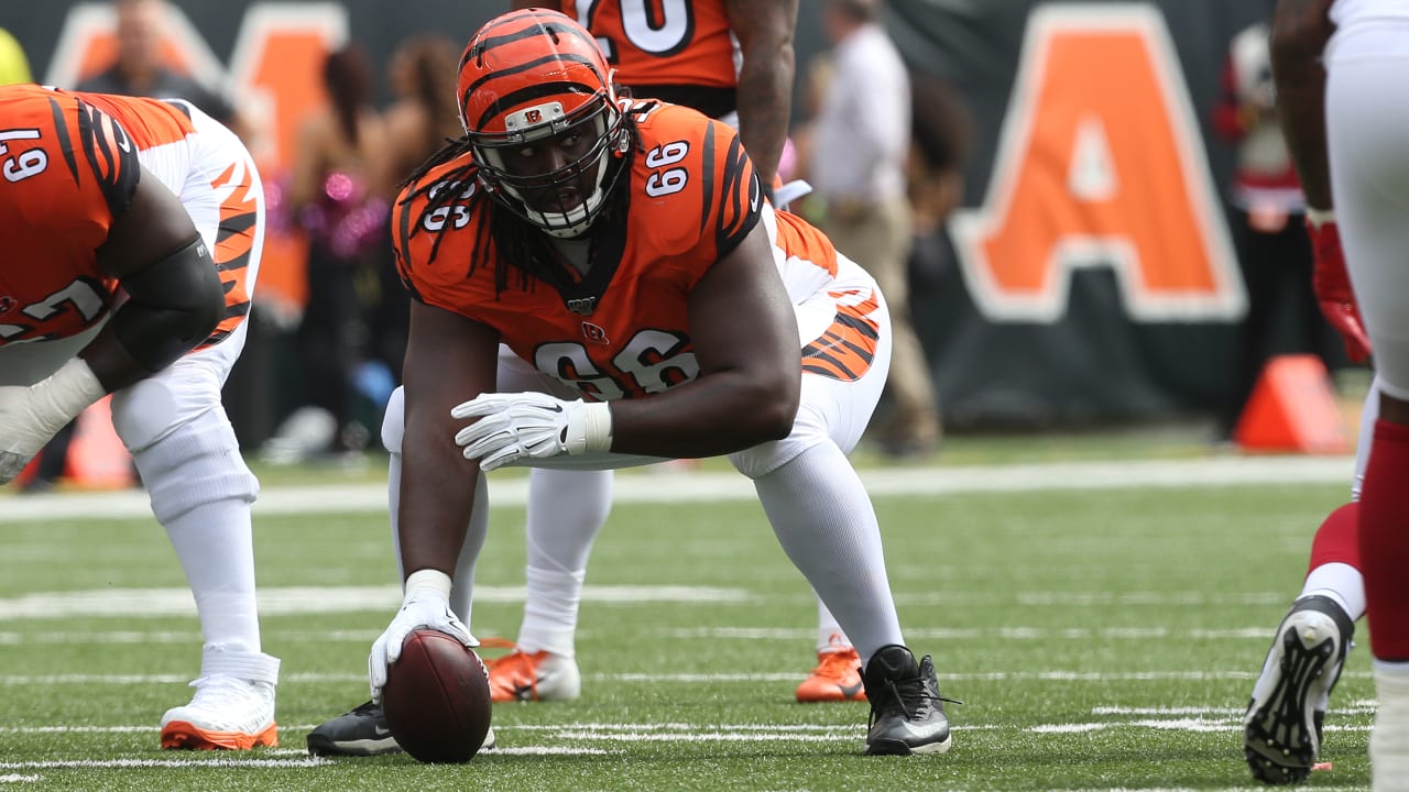 Bengals center Trey Hopkins signed a multi-year deal to keep him in  Cincinnati