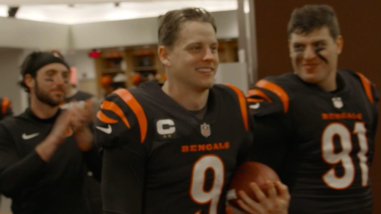 Locker Room Celebrations Are Back l Cincinnati Bengals 