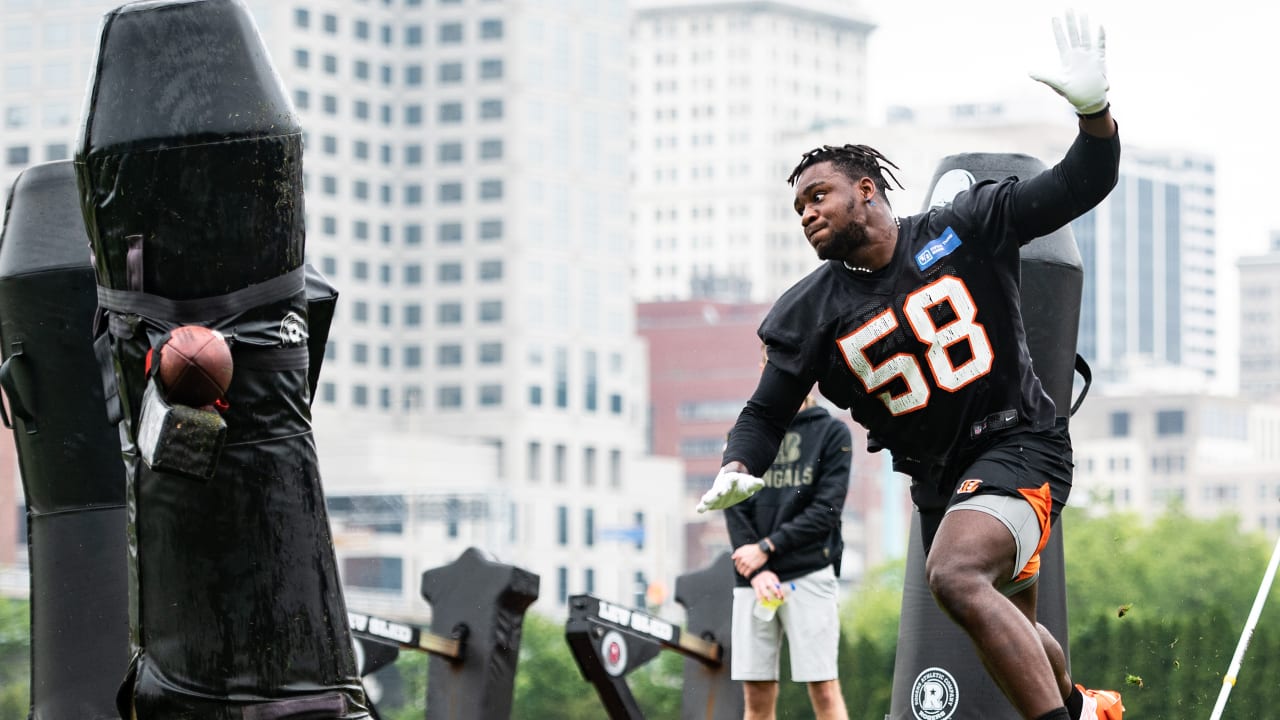 Bengals defensive end Joseph Ossai brings relentless energy to the