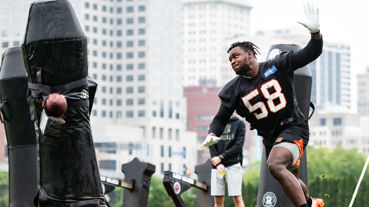 Bengals defensive end Joseph Ossai brings relentless energy to the defense