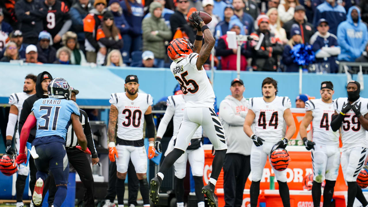 Tee Higgins player props odds, tips and betting trends for Week 12, Bengals  vs. Titans