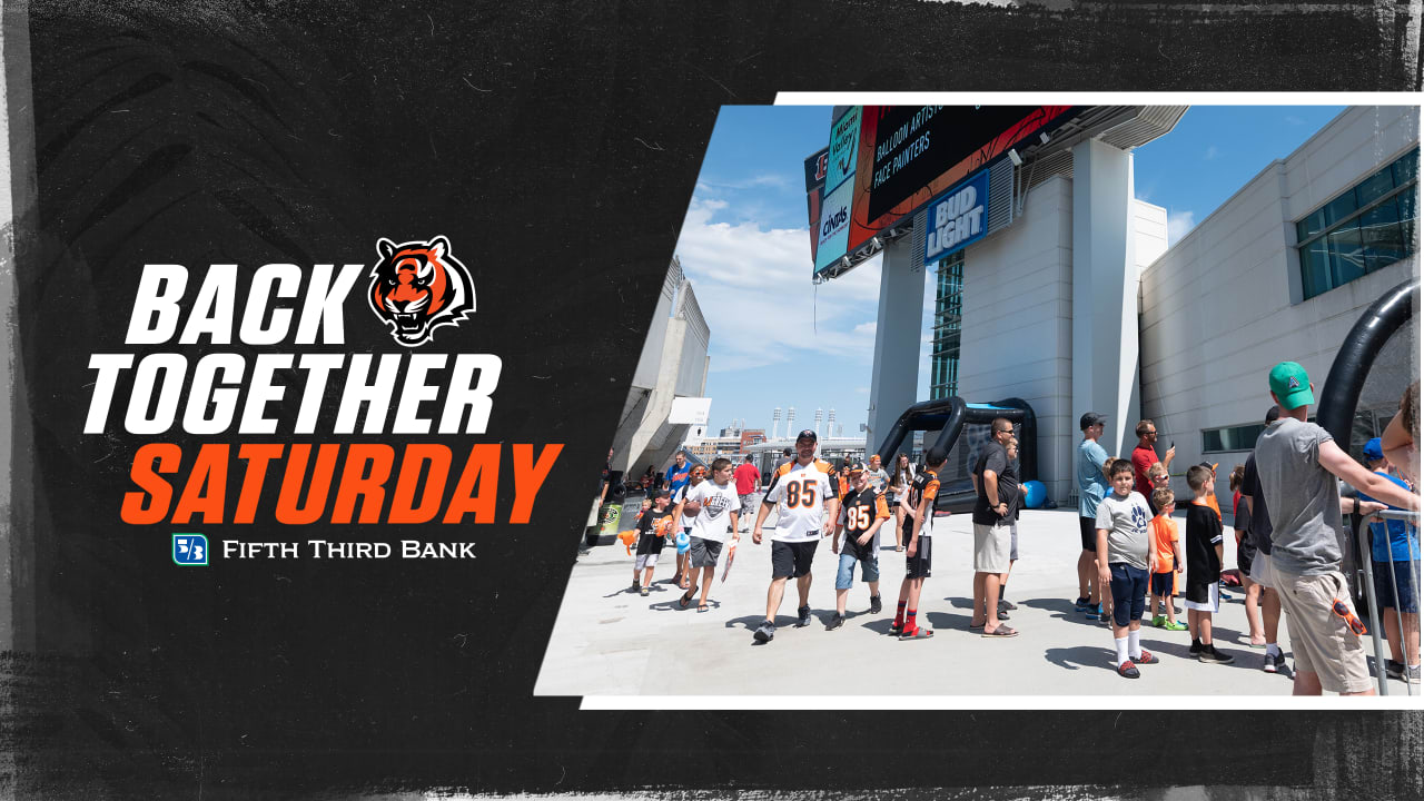 Bengals Welcome Fans To Paul Brown Stadium On July 31 For Back Together  Saturday Training Camp Event