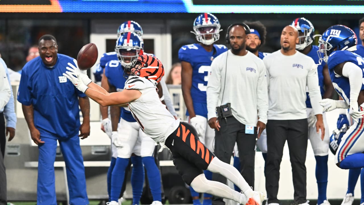 Can't-Miss Play: Cincinnati Bengals wide receiver Trent Taylor channels Jim  Edmonds on diving face-plant catch