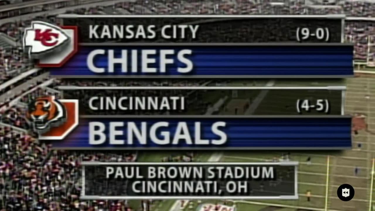 Bengals End Chiefs' Undefeated Season in 2003