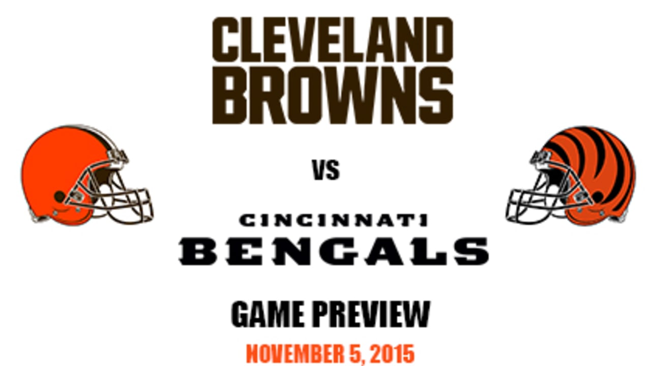 Browns at Bengals Preview