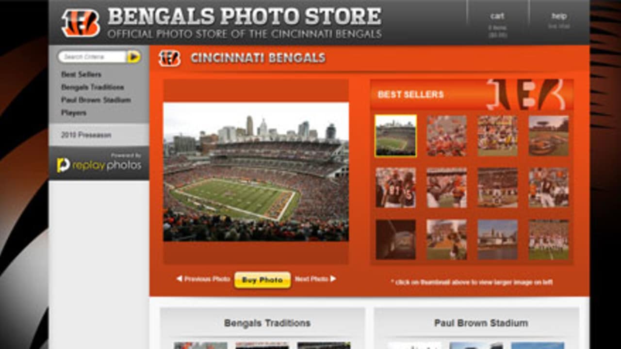 Bengals announce launch of Photo Store