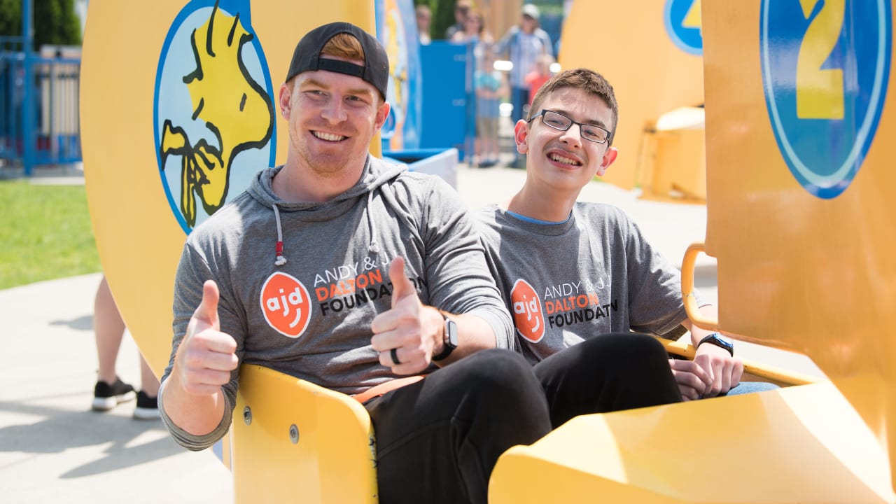 Andy and JJ Dalton Host 'King for a Day'