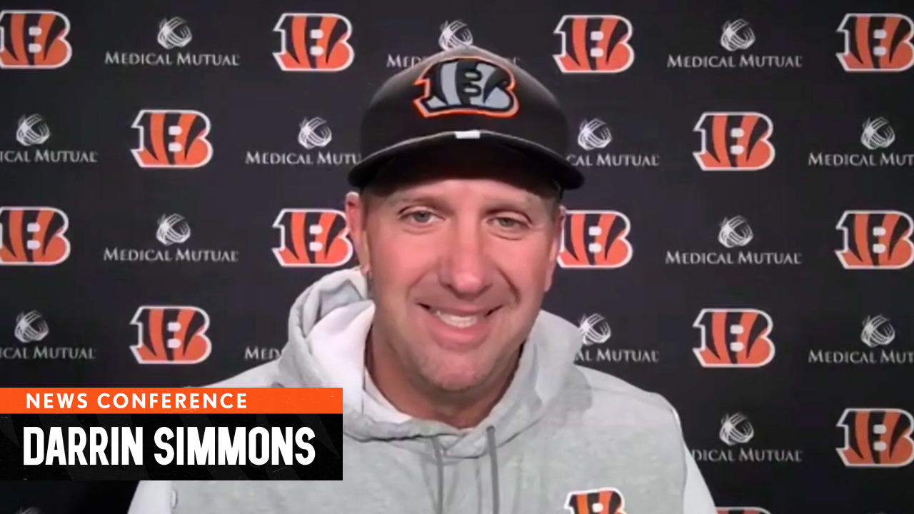 Cincinnati Bengals Special Teams Coordinator Darrin Simmons Chimes