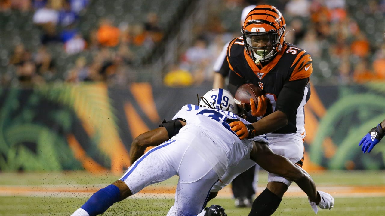 Cincinnati Bengals wide receiver Cody Core (16) during NFL football  preseason game action between the Indianapolis