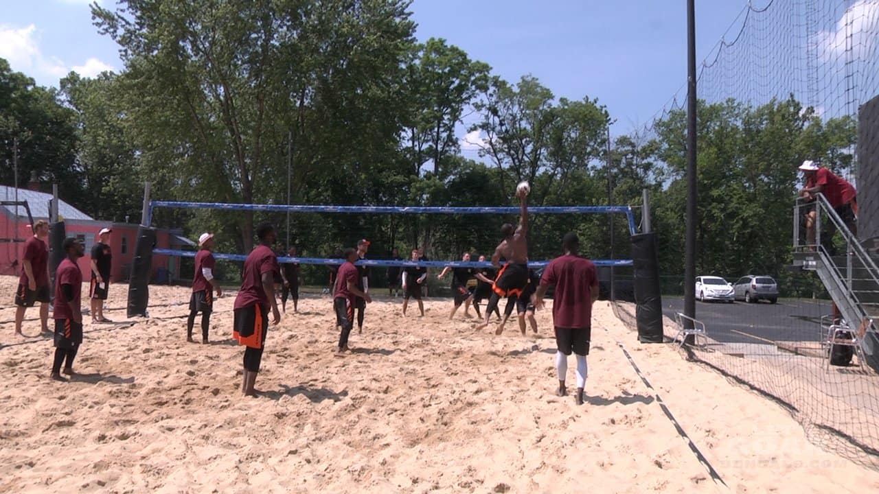Team Outing Sand Volleyball