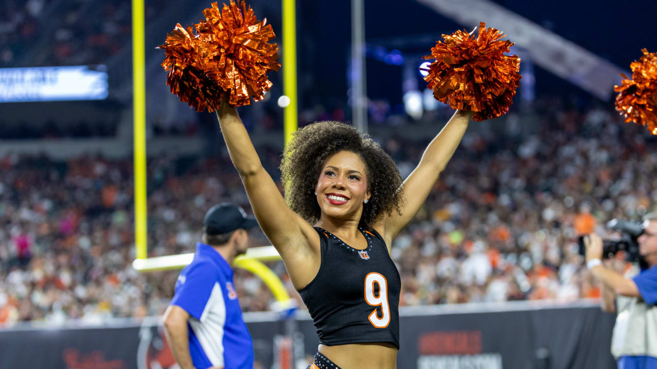 Denver Broncos cheerleaders during an NFL preseason football game