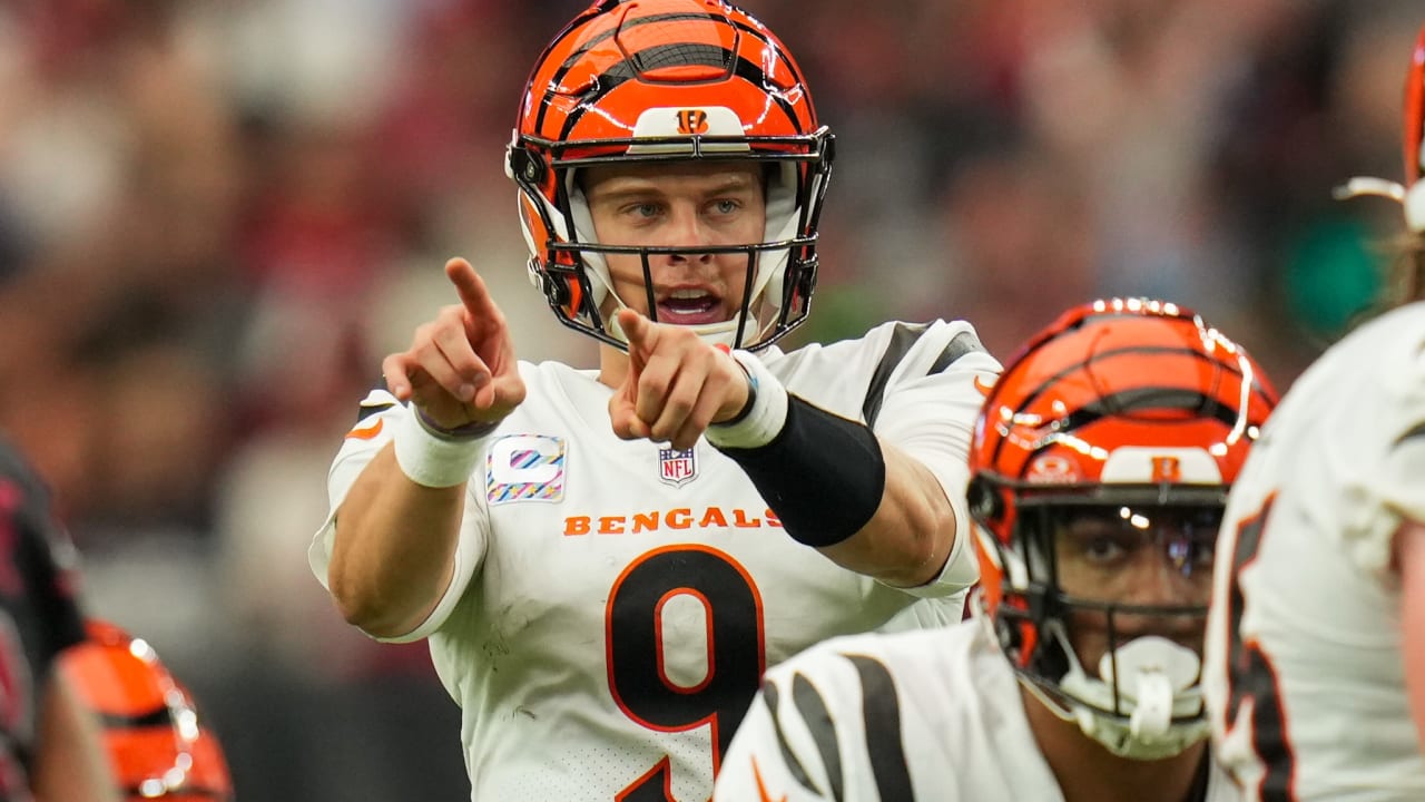 Bengals quarterback Joe Burrow back at practice for the first time