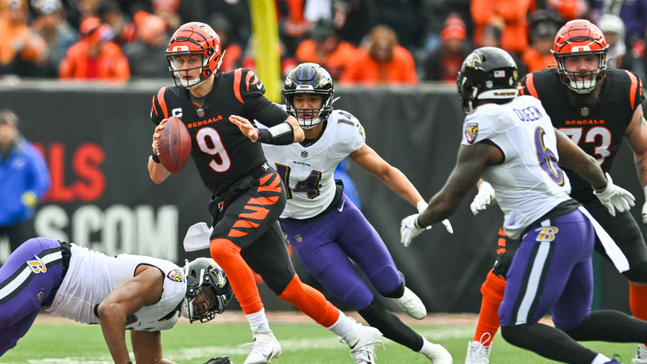 Bengals' top plays vs. Ravens Week 18