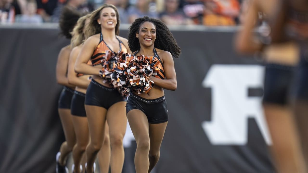 Denver Broncos cheerleaders during an NFL preseason football game