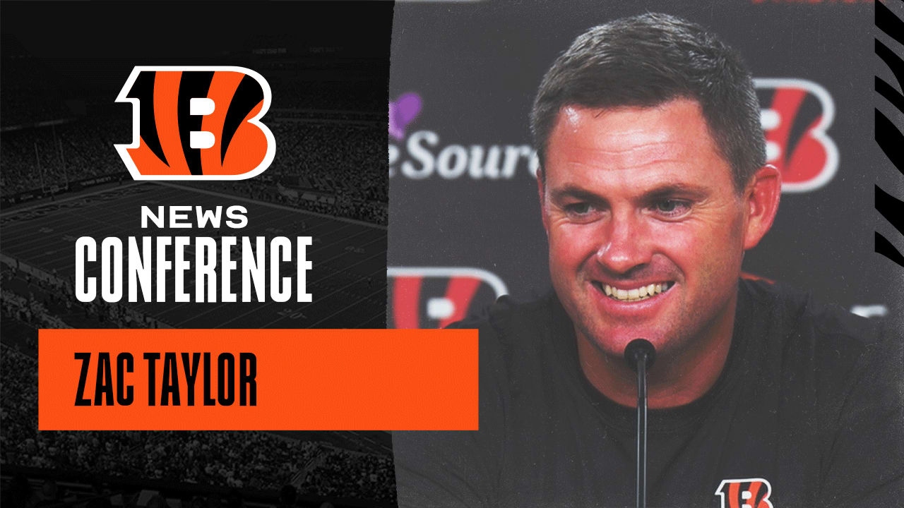 Bengals sign head coach Zac Taylor to 5-year extension