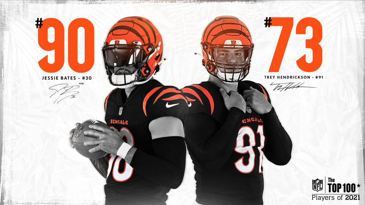 Bengals Jessie Bates III and Trey Hendrickson Named To NFL Network's Top  100 List