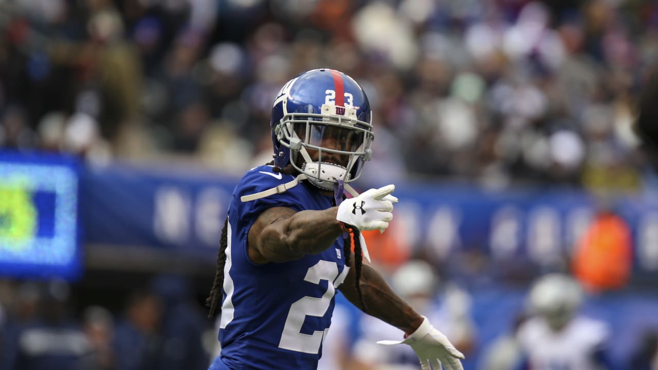 Arlington, Texas, USA. September 16, 2018: New York Giants wide receiver  Odell Beckham Jr. (13) warms up prior to the NFL football game between the New  York Giants and the Dallas Cowboys