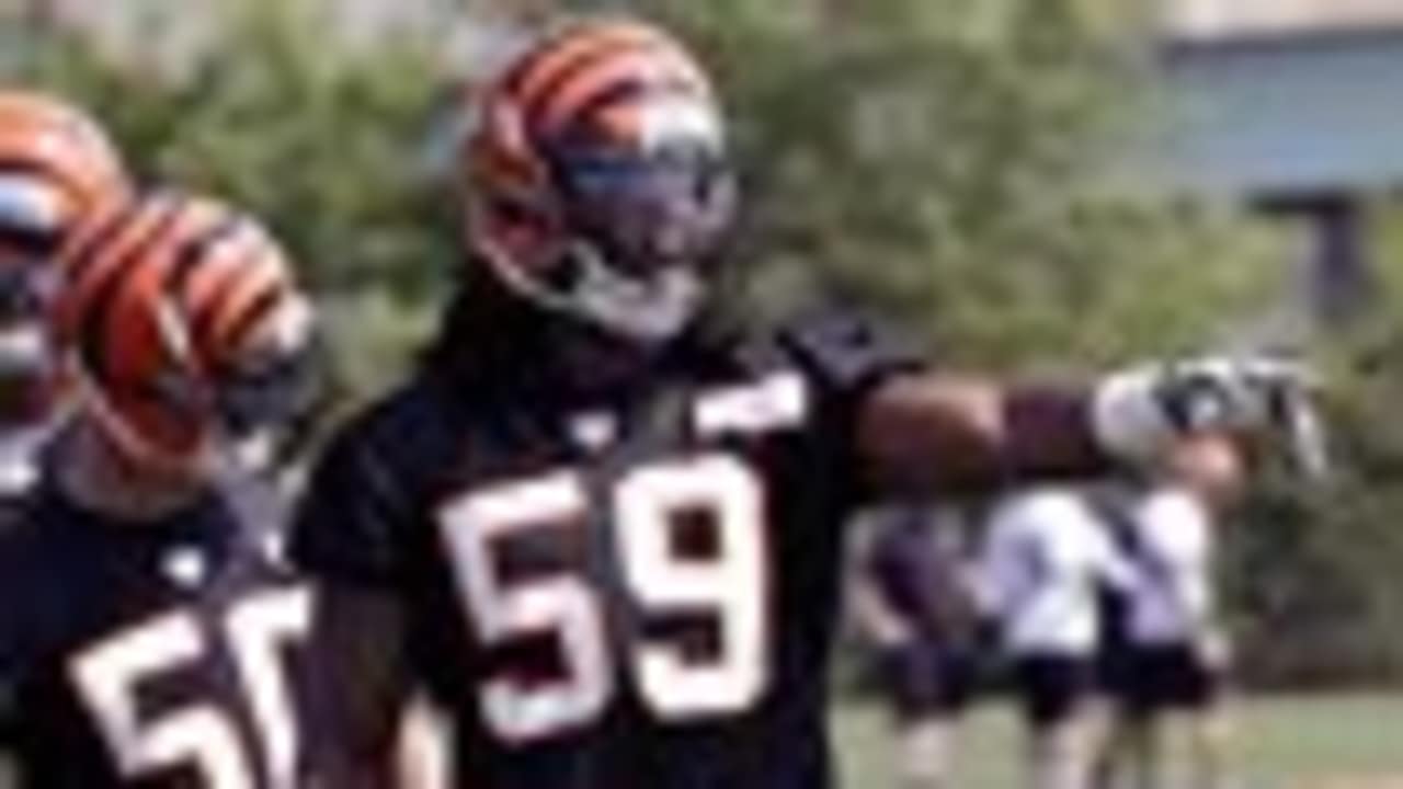 Bengals' Drue Chrisman returns to training camp after 'freak thing.'