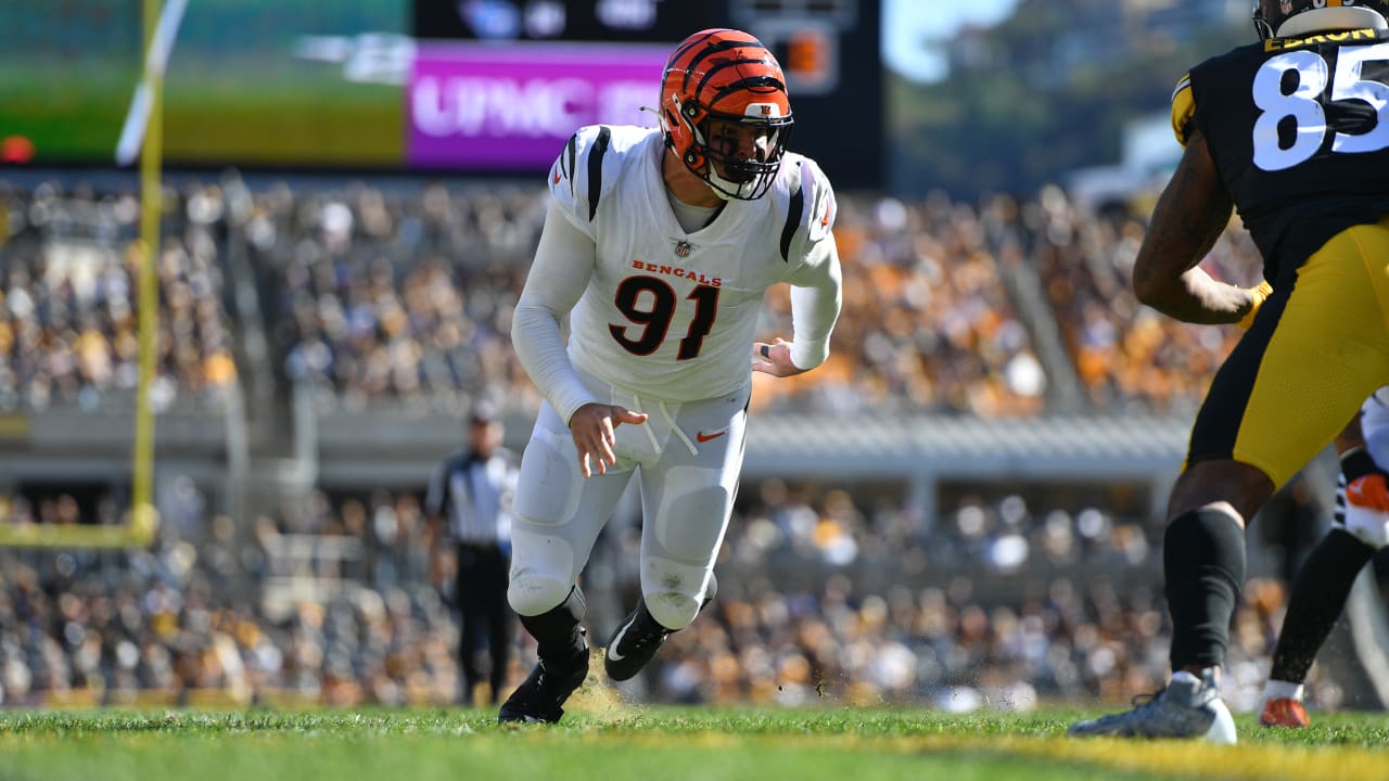 Defensive back Tommy Casanova of the Cincinnati Bengals looks on