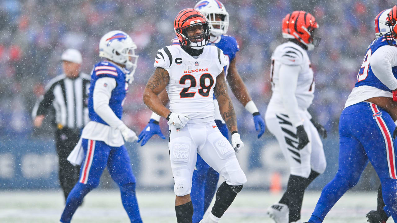 Cincinnati Bengals running back Joe Mixon vs. Buffalo Bills