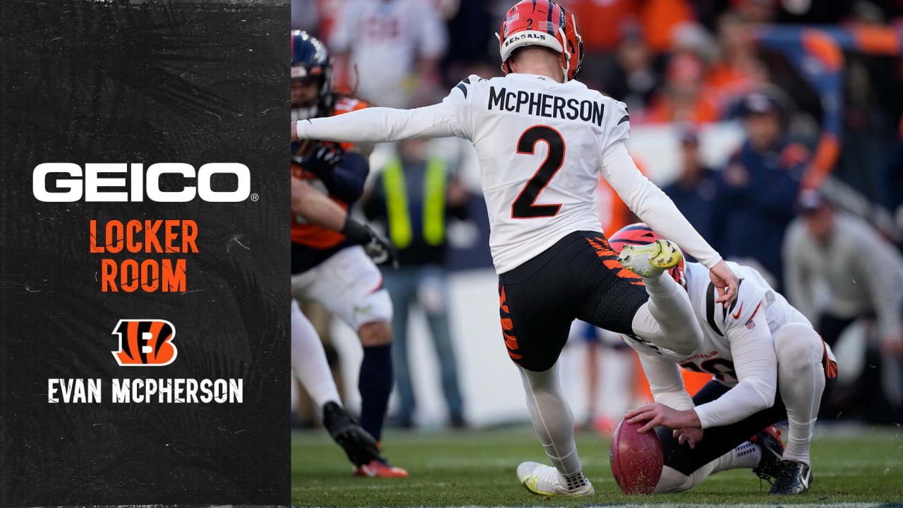 The Athletic NFL on X: Bengals kicker Evan McPherson has some serious  confidence 