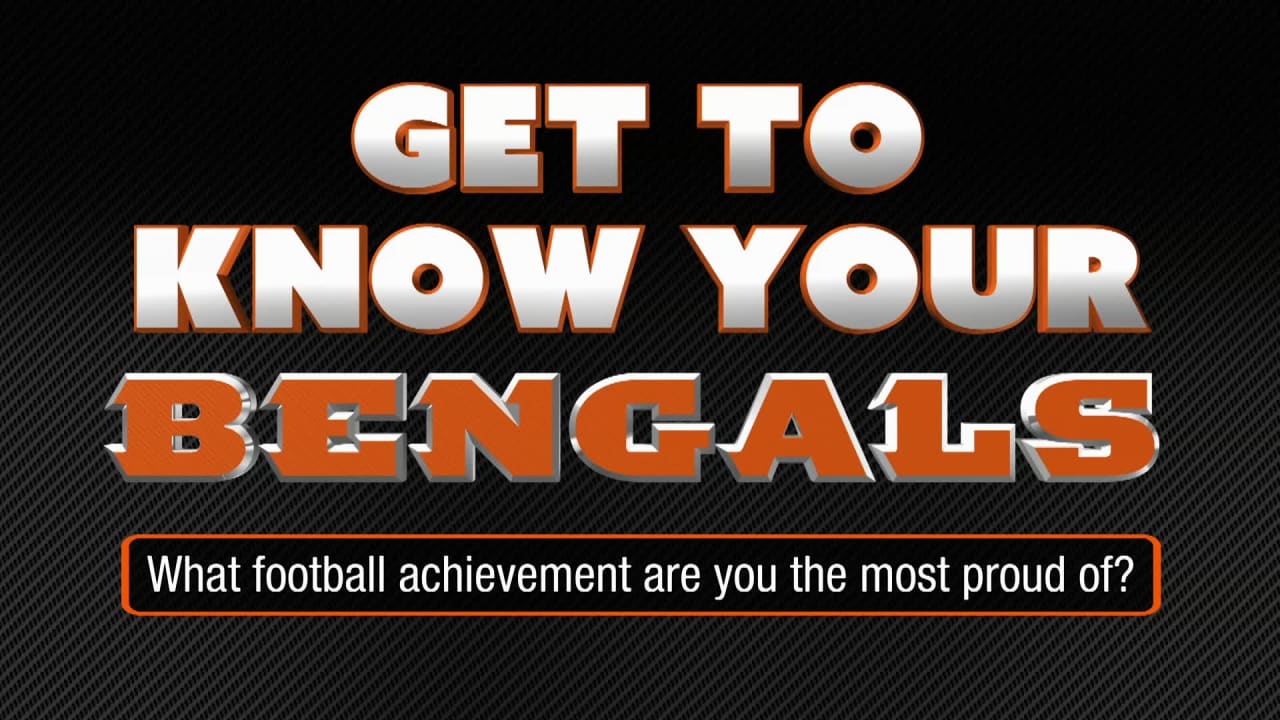 Get To Know Your Bengals: What football achievement are ...