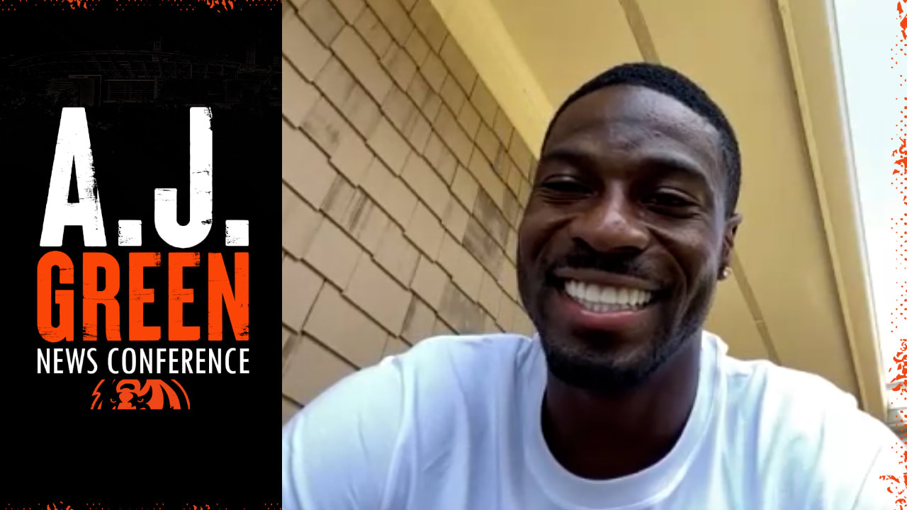 A.J. Green News Conference: 'I'm ready to prove that I'm still the