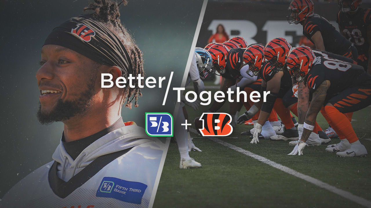 BetterTO53THER: Giovani Bernard & Samaje Perine, 267 yards of offense from  the beard and the stache. Giovani Bernard & Samaje Perine were Sunday's  Fifth Third Bank #BetterTO53THER performers., By Cincinnati Bengals