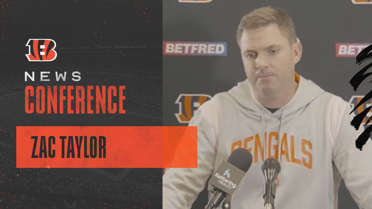 Zac Taylor "Just Didn't Get Into A Rhythm"