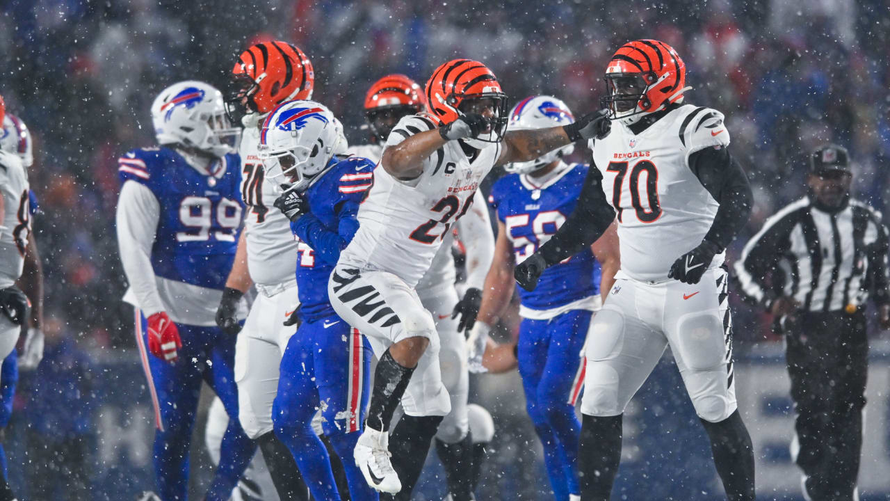 Cincinnati Bengals running back Joe Mixon vs. Buffalo Bills