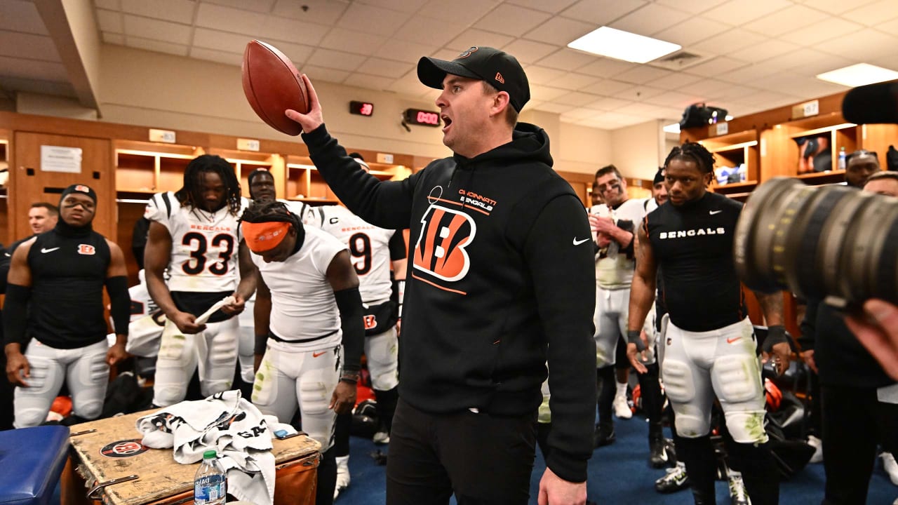 Bengals' first locker room celebration after Monday Night Football win vs  Rams - Cincy Jungle