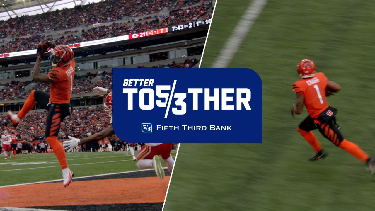 BetterTO53THER: Giovani Bernard & Samaje Perine, 267 yards of offense from  the beard and the stache. Giovani Bernard & Samaje Perine were Sunday's  Fifth Third Bank #BetterTO53THER performers., By Cincinnati Bengals