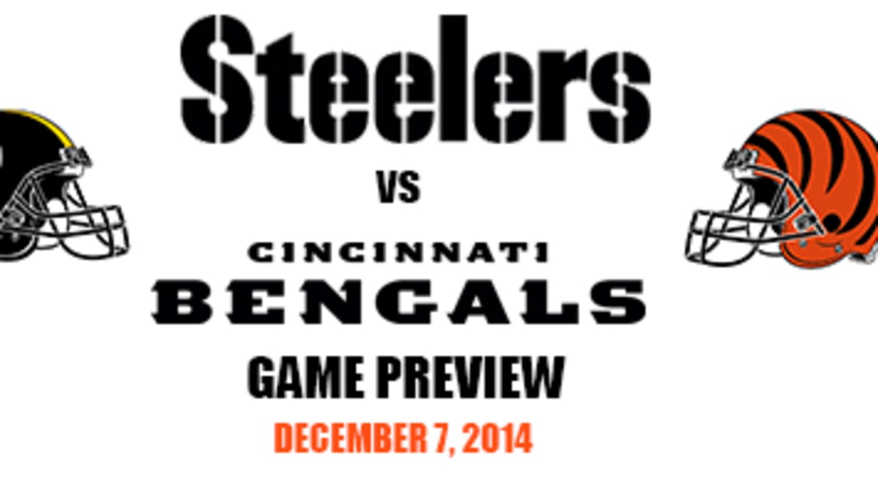 Steelers at Bengals Preview
