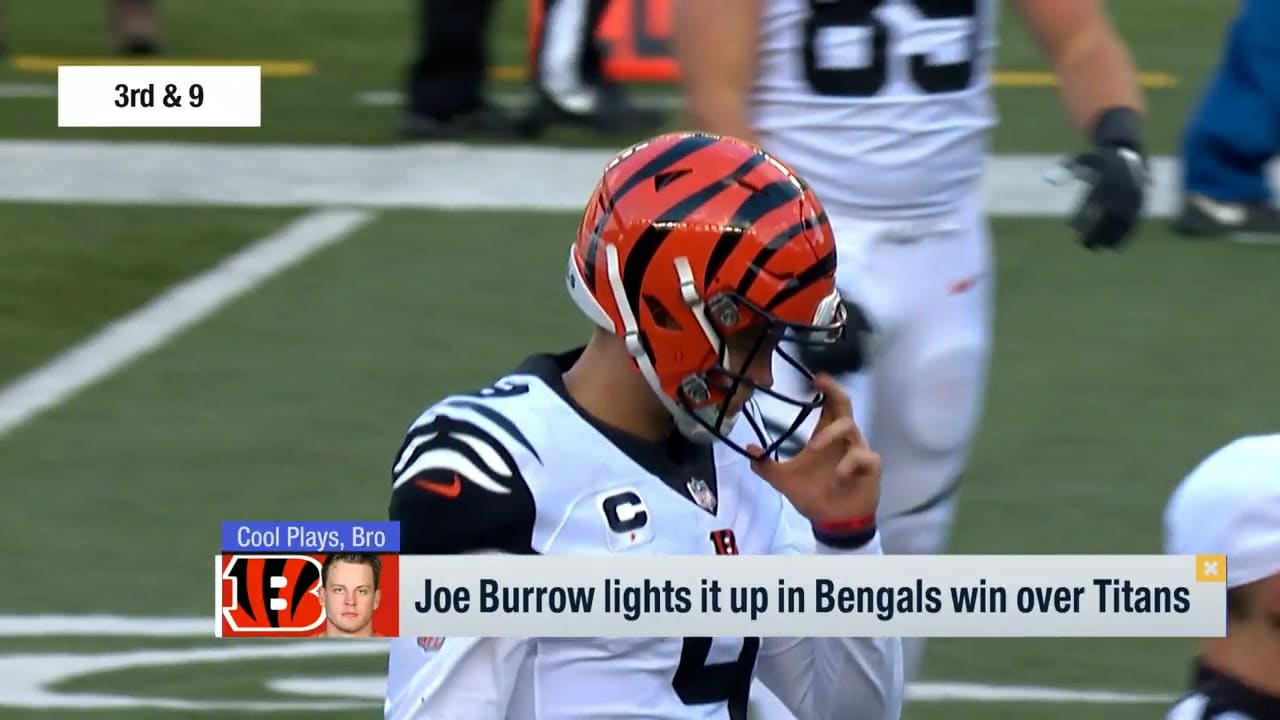 Feeling good today': Joe Burrow gets mic'd up for Bengals win over