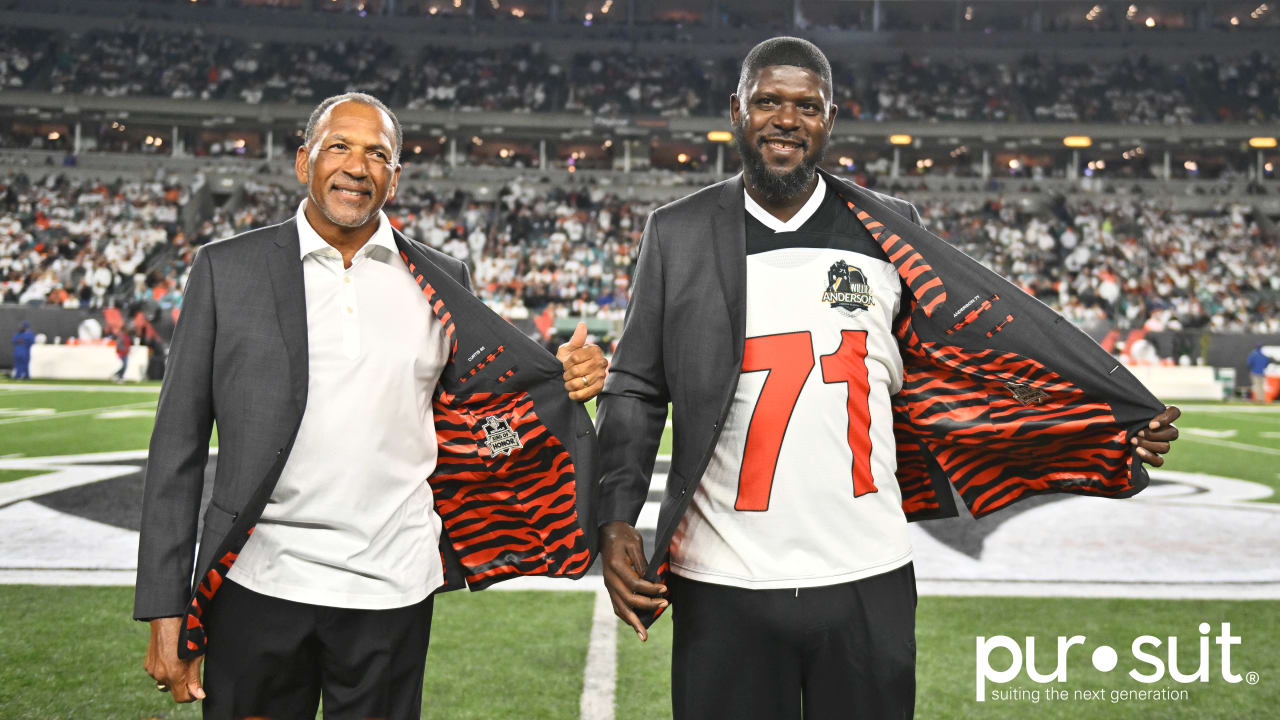 Ring of Honor Inductees Willie Anderson and Isaac Curtis