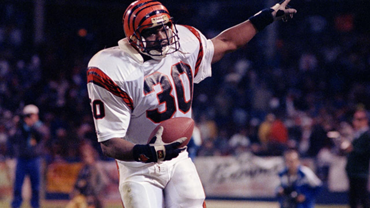 Ex-Bengal Ickey Woods, his shuffle in Super Bowl 2022 spotlight