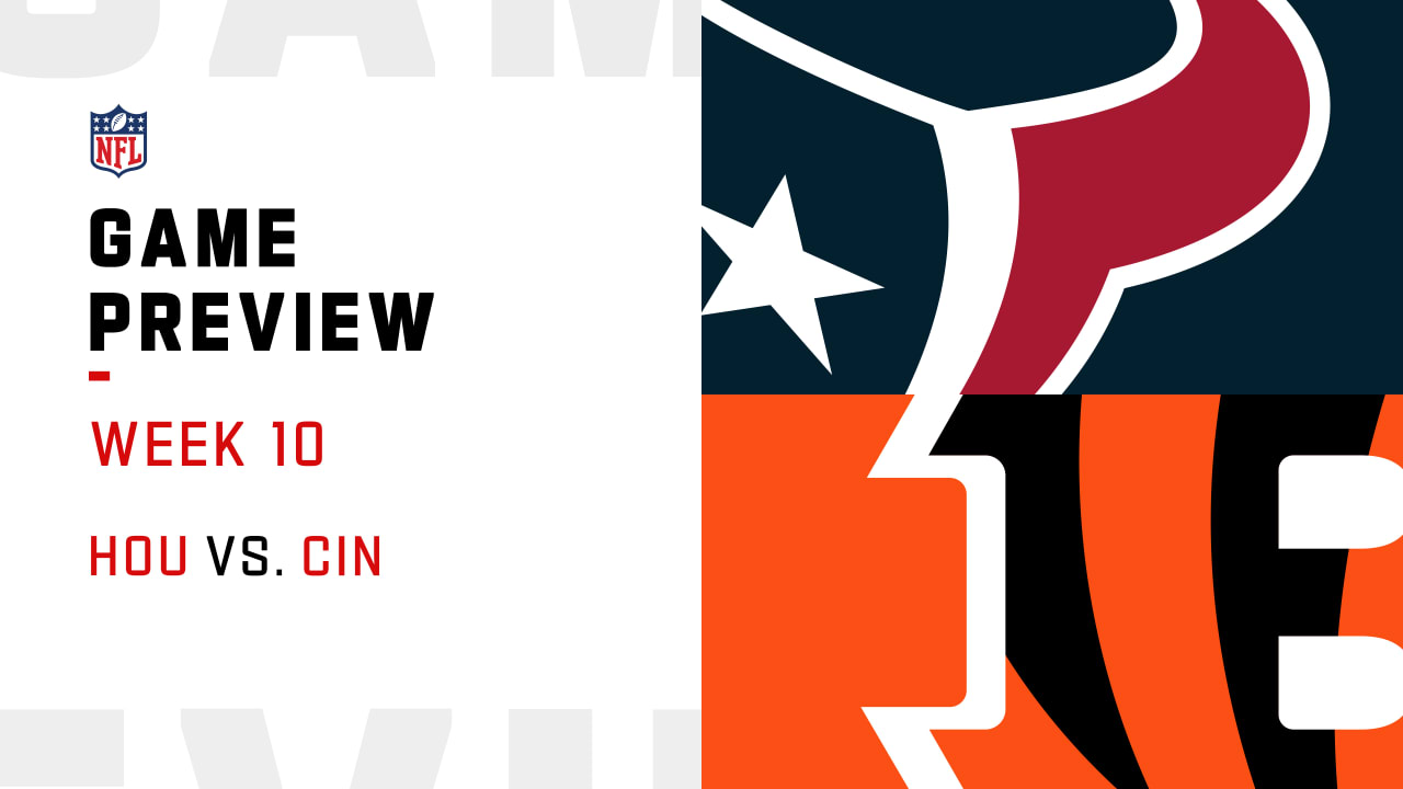 Texans vs. Bengals preview Week 10