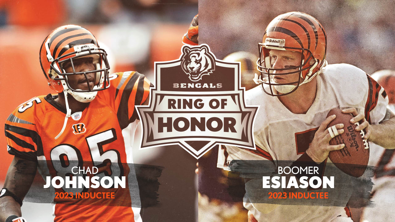 Esiason, 'Ochocinco' to be inducted into Bengals Ring of Honor