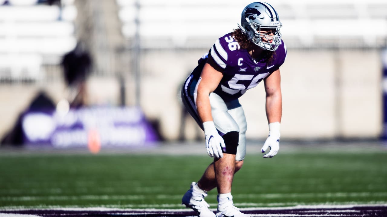 Kansas State defensive end Wyatt Hubert selected in the seventh round by Cincinnati  Bengals