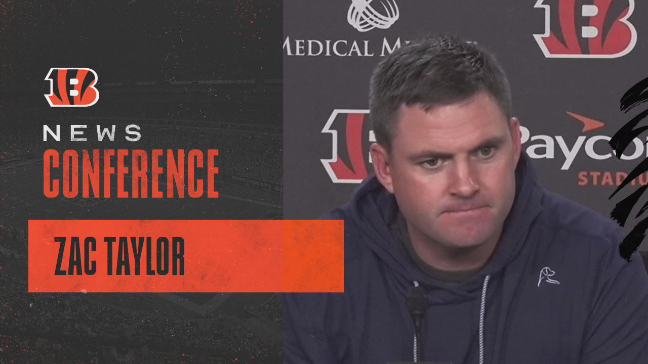 Bengals HC Zac Taylor sends message to fans ahead of big game against  Ravens - A to Z Sports