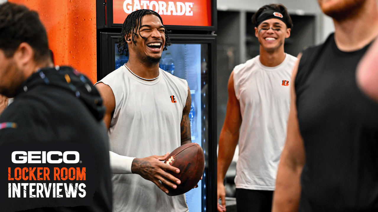 Bengals Game Balls After Week 7  Locker Room Celebration 