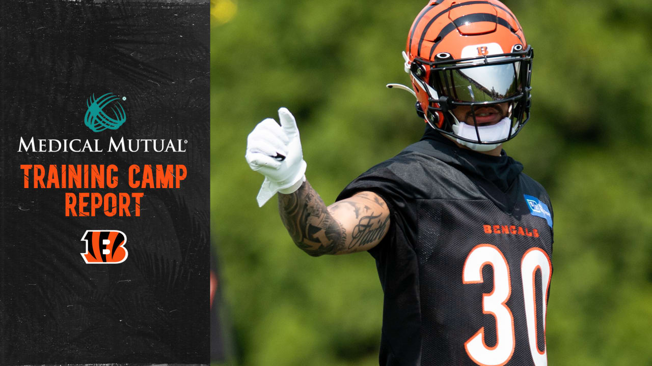 When do the Bengals report for training camp?