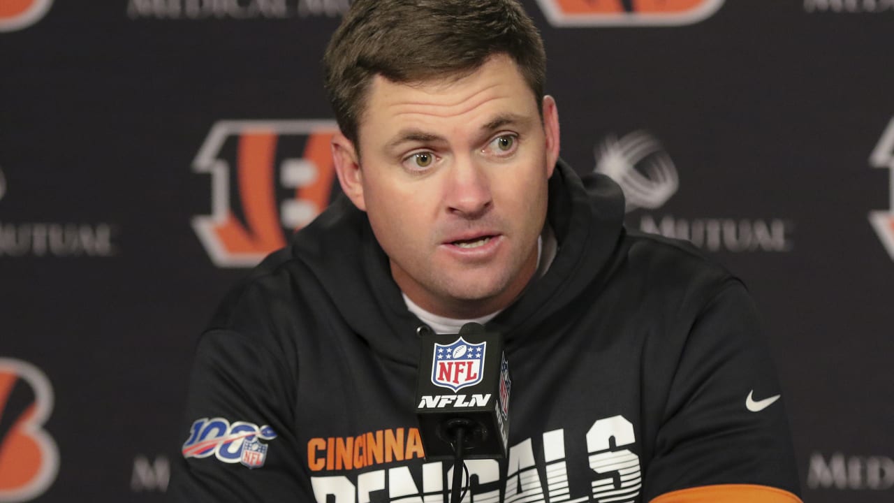 Head coach Zac Taylor met with the media to discuss the Bengals