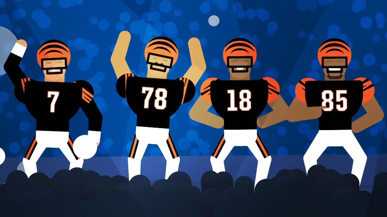 Animated guide to the history of the Cincinnati Bengals