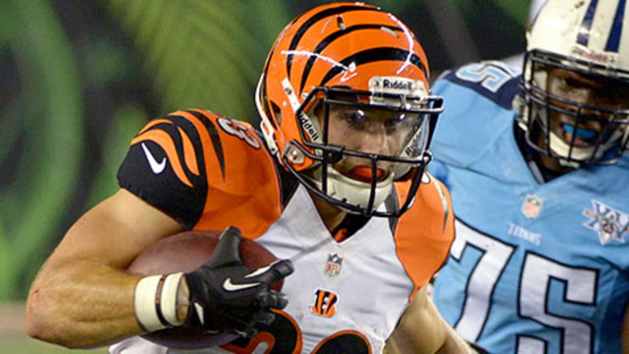 Bengals' Rex Burkhead running with opportunity