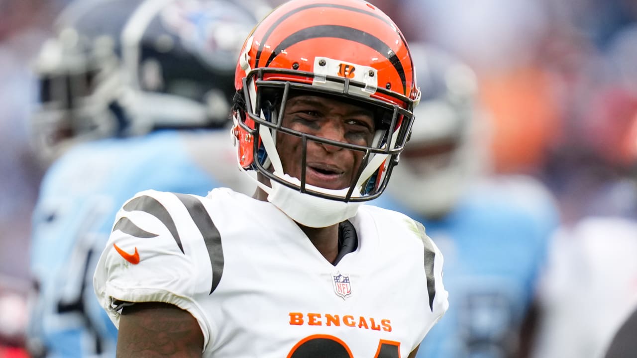 Cincinnati Bengals cornerback Mike Hilton in action during the game