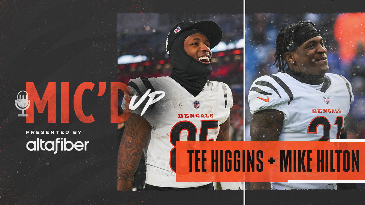 Watch: Tee Higgins mic'd up during NFL game