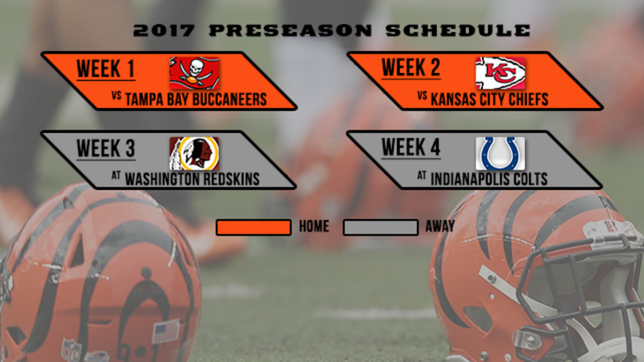 Buccaneers-Bengals preseason 2017 game time, TV schedule and channel,  stream, announcers and more - Bucs Nation